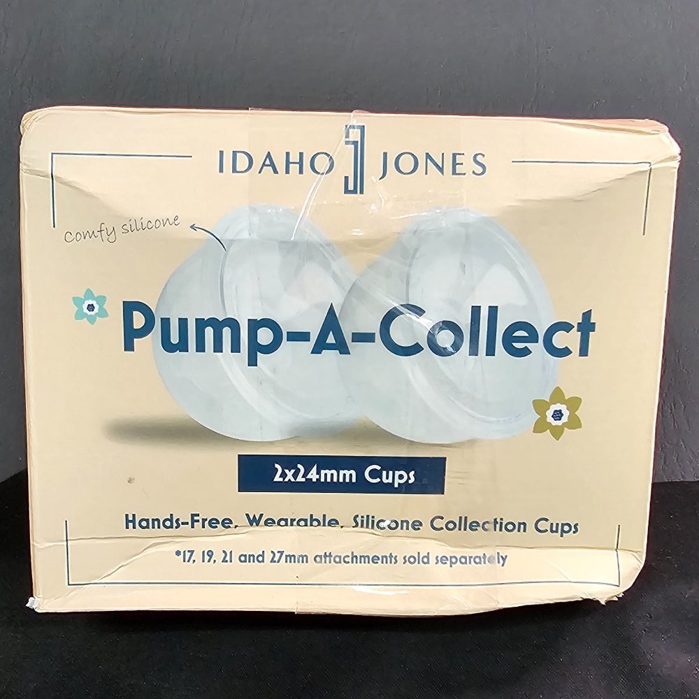 Pump-A-Collect Wearable Silicone Collection Cups (2x24mm)–Idaho Jones Box Dented
